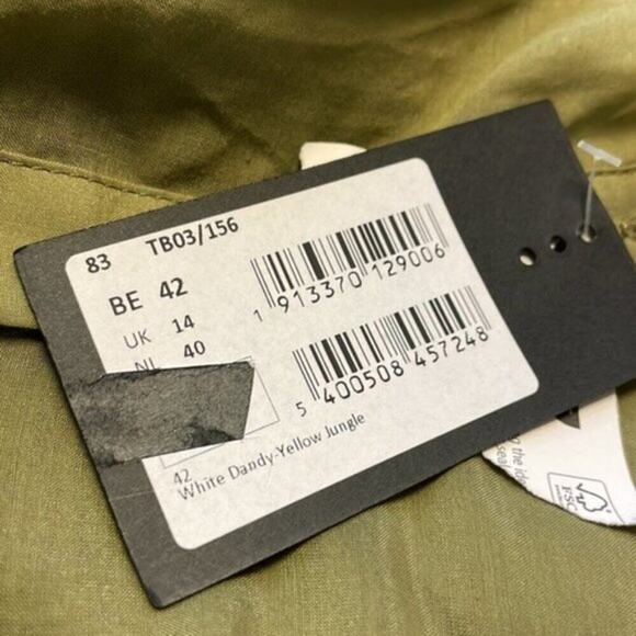 Olive Button Down Shirt for Women - Picture 5 of 6